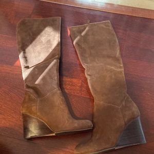 Cole Haan Brown Heeled Boots